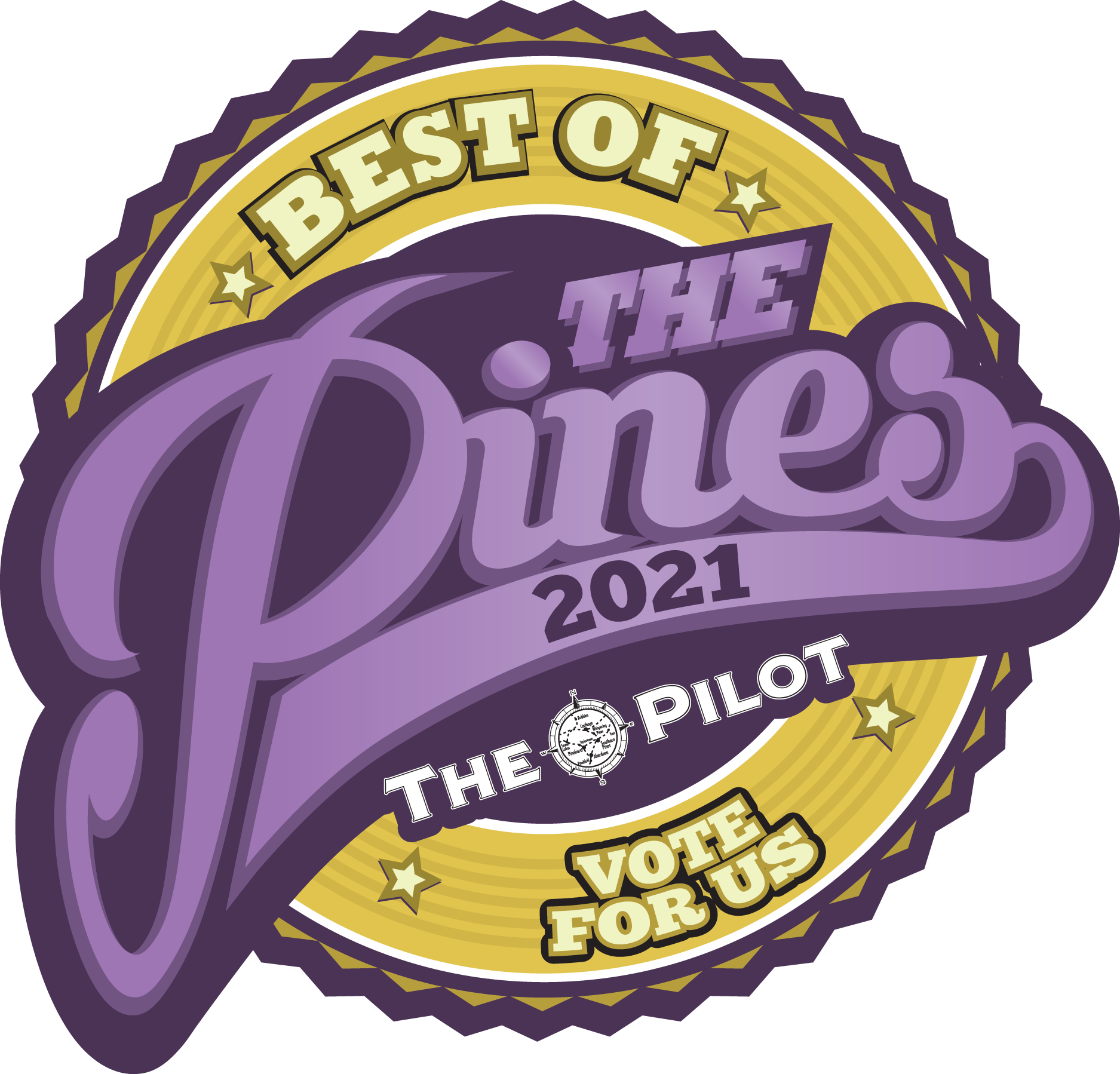 2021 “Vote for Us” Social Media Images Best of the Pines 2024