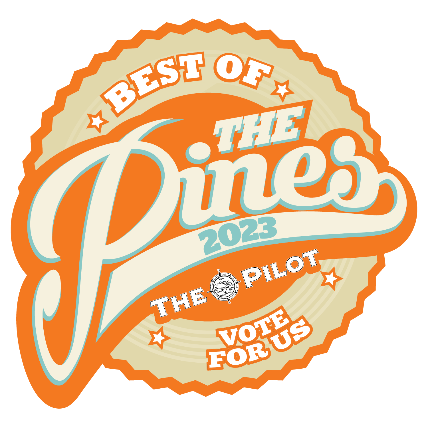 Social Media Images for Voting Best of the Pines 2024